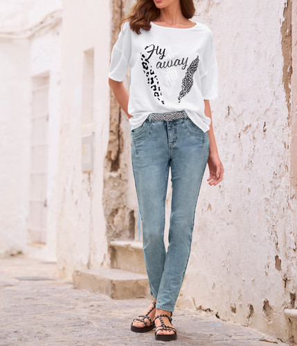 190849 heine damen bluse - 190849-,