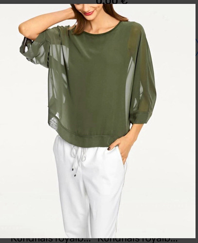 Heine damen bluse grün 4 - heine,