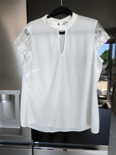 Damen bluse weiß 44 - bluse,