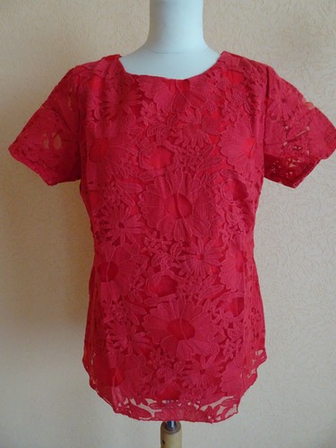 Elegante spitzen bluse shirt - elegante, spitzen-bluse,t-shirt