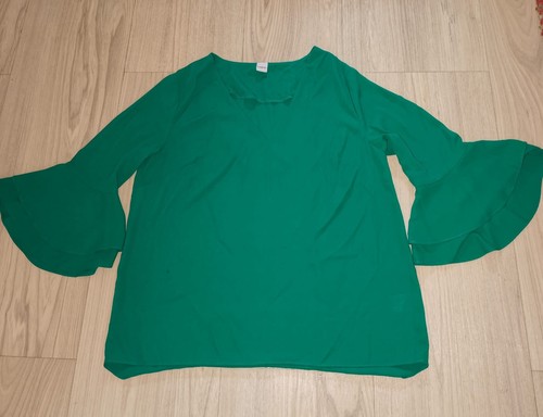 Damen bluse grün - damen, mit