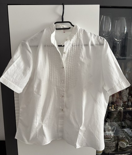 Heine weisse baumwolle bluse - weisse,