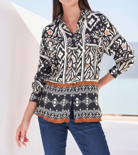 794428 heine damen bluse - 794428-,